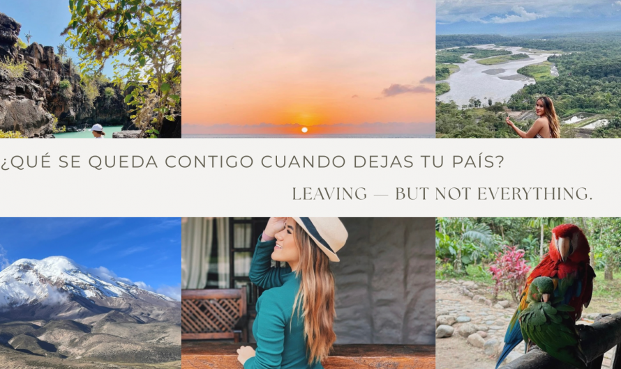 From Ecuador to Switzerland: Todo lo que vino conmigo