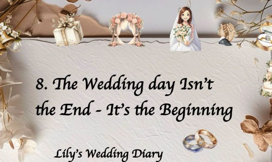 Lily’s Wedding Diary: The Wedding day Isn’t the End – It’s the Beginning
