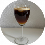 Limoncello and tonic water mixed with espresso results in perfeect drink for a night out