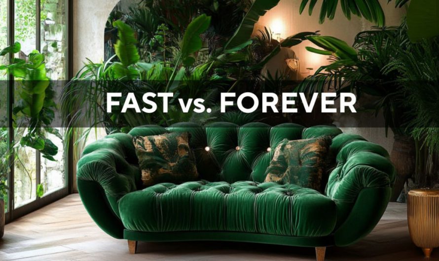Fast vs. Forever: Why investing in quality furniture pays off