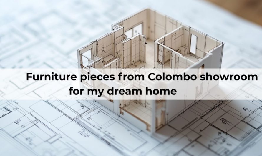 Furniture pieces from Colombo showroom for my dream home