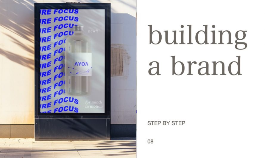 wrapping it up – building a brand step by step (8/8)