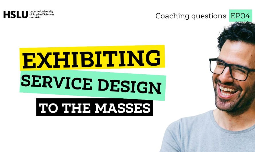 How to present Service Design work in an exhibition or a website?