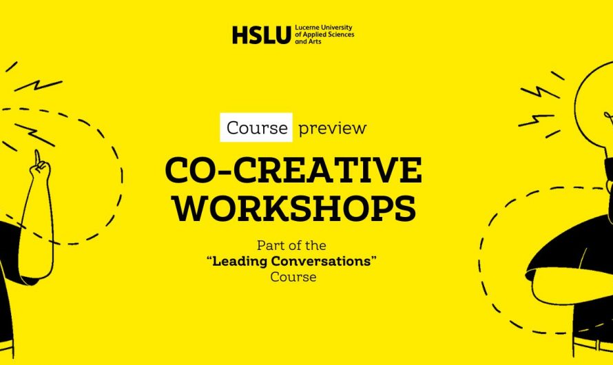 How to prepare, run and create the report of a co-creative workshop?