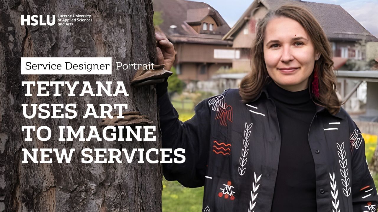 Tetyana uses art to imagine new services