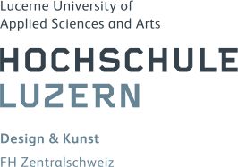 Logo der Hochschule Luzern, Design & Kunst