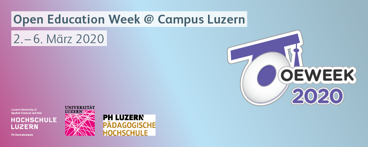 Open Education Week 2020 @ Campus Luzern