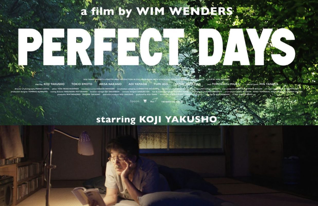 Perfect Days - Filmplakat mit Canvas manipuliert und geschnitten. (Copyright by Filmverleih DCM, Fr. Elâ Tahmaz)